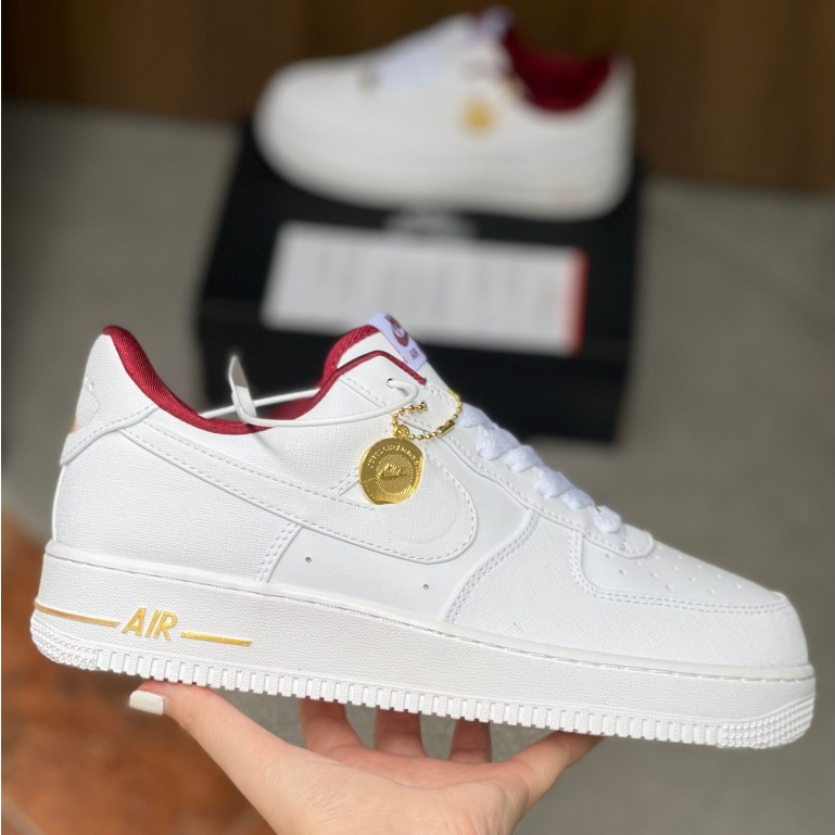 Giày_Nike Air Force 1 Low Just Do Chính Hãng,Giầy AF1 Đồng Xu Gót Đỏ, Giày Nam Nữ Cao Cấp Đầy Đủ Phụ Kiện.s36_44