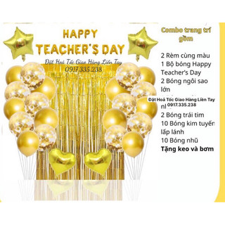 Set Bóng Happy teachers day kỉ niệm Ngày Nhà Giáo 20/11
