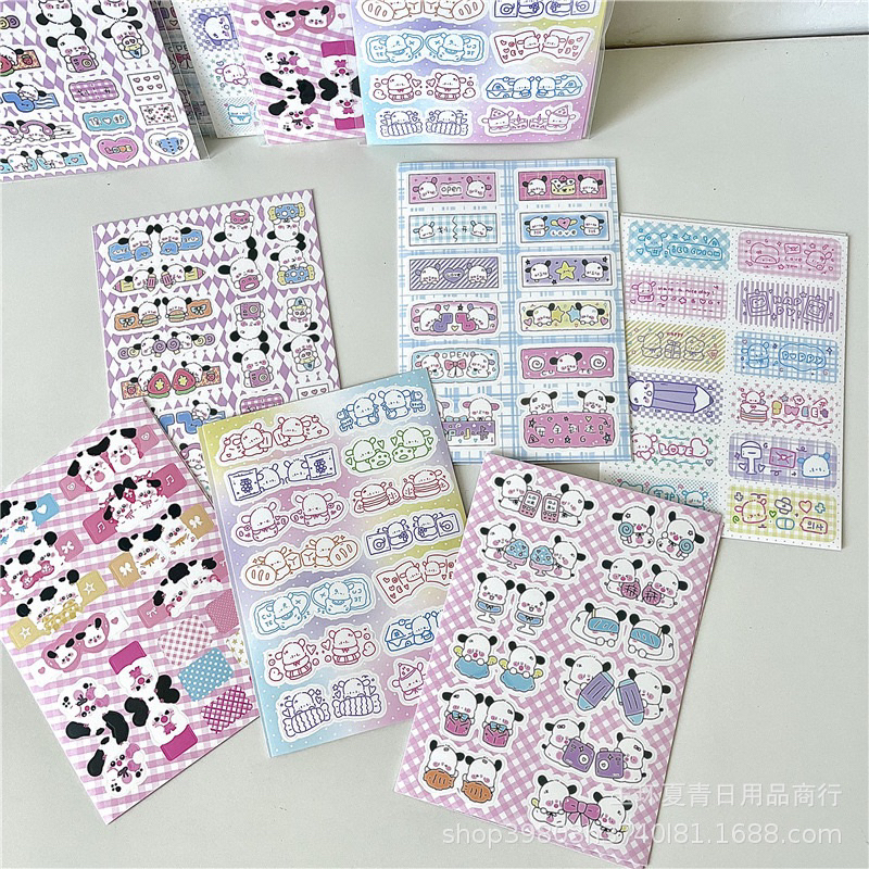 Set sticker cố định card/toploader dễ thương