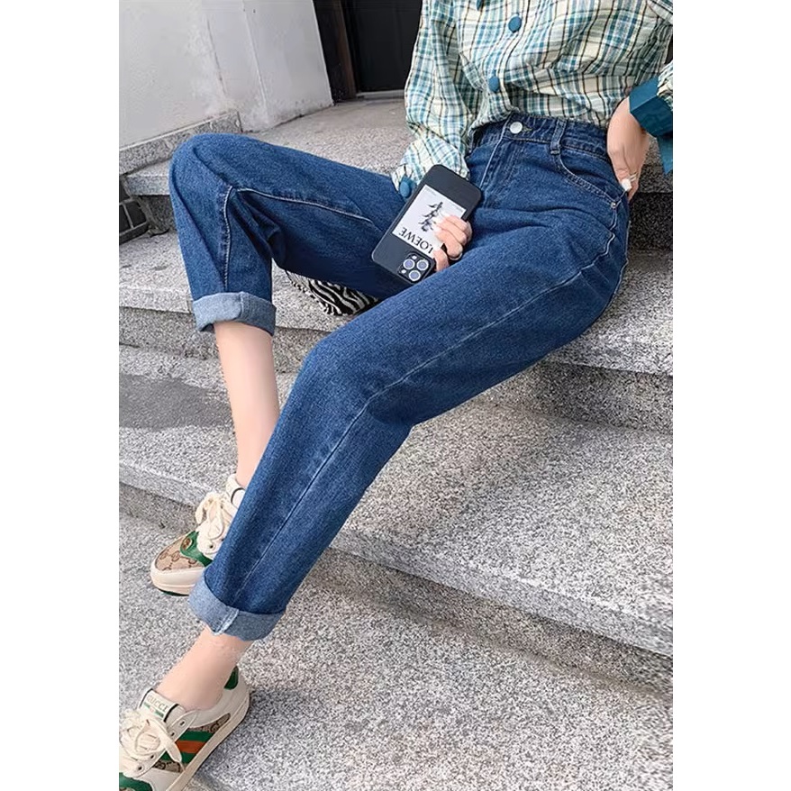 Quần Jeans Nữ Lưng Thun Ống Suông Relax Fit HAZEE Jeans co giãn 𝐍𝐄𝐖 𝐀𝐑𝐑𝐈𝐕𝐀𝐋 𝟐𝟎𝟐𝟑
