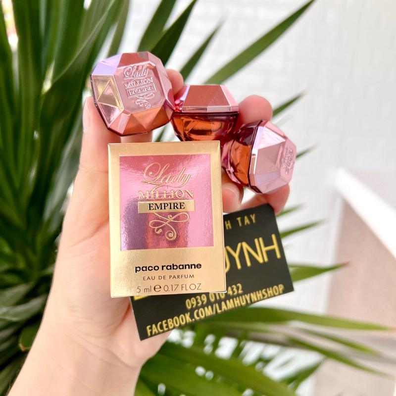 Nước hoa mini LADY MILLION EDP - Royal - Empire 5ml