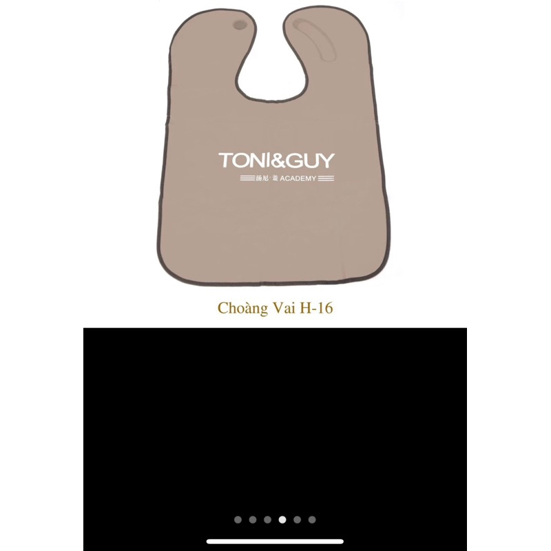 Choàng Nhuộm Lót Vai Khi Làm Tóc