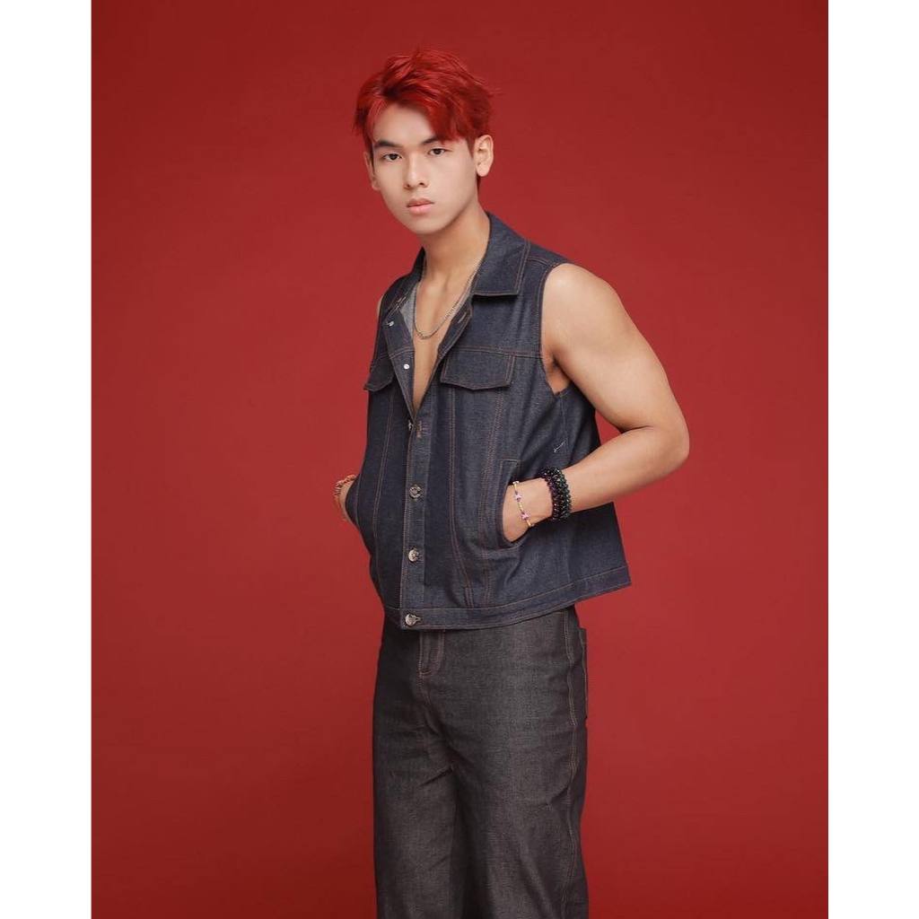 Áo Gile Jeans Nam - Hàng Thiết Kế