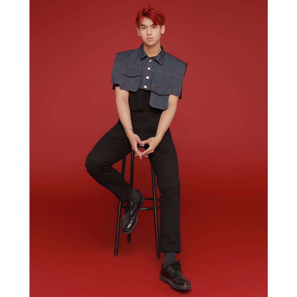 Áo Gile Jeans Nam - Hàng Thiết Kế