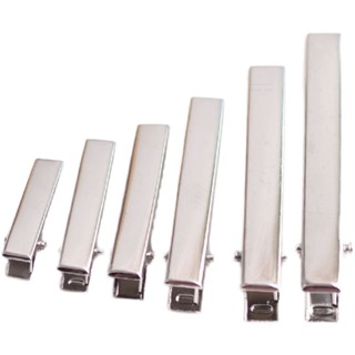  Set 5 phôi kẹp tóc mỏ vịt handmade - hodushop phụ kiện handmade 