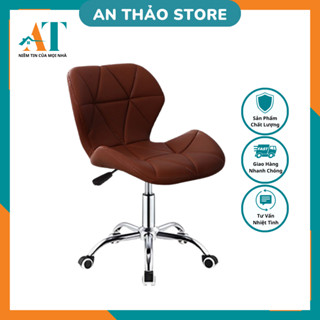 Ghế da Xoay - Ghế Cafe, Văn Phòng Chân Thủy Lực Cao Cấp (HÀNG NHẬP KHẨU 100%)