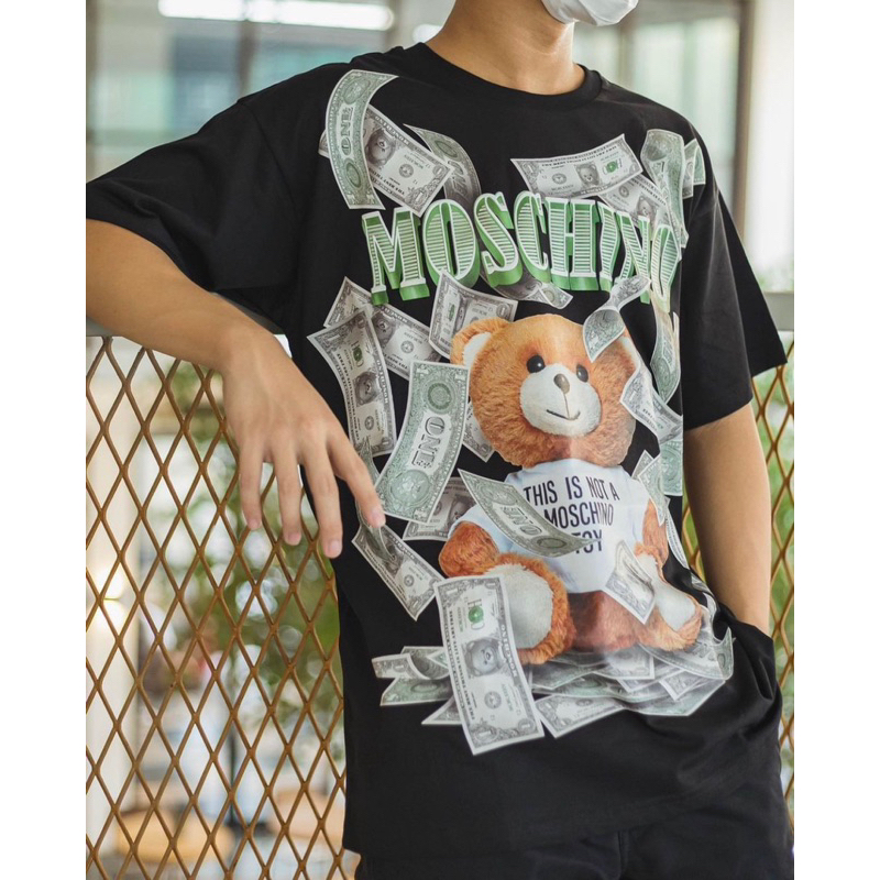 Tổng Hợp Các Mẫu Áo Thun MOS.CHI.NO Hot Trend Unisex Nam Nữ - Chất Liệu 100% Cotton Co Giãn 2 chiều - Full Bọc Tem Tag