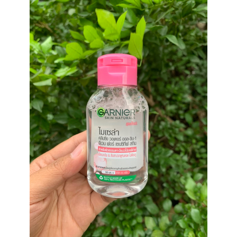 Nước tẩy trang Garnier  mini 50ml & 125ml