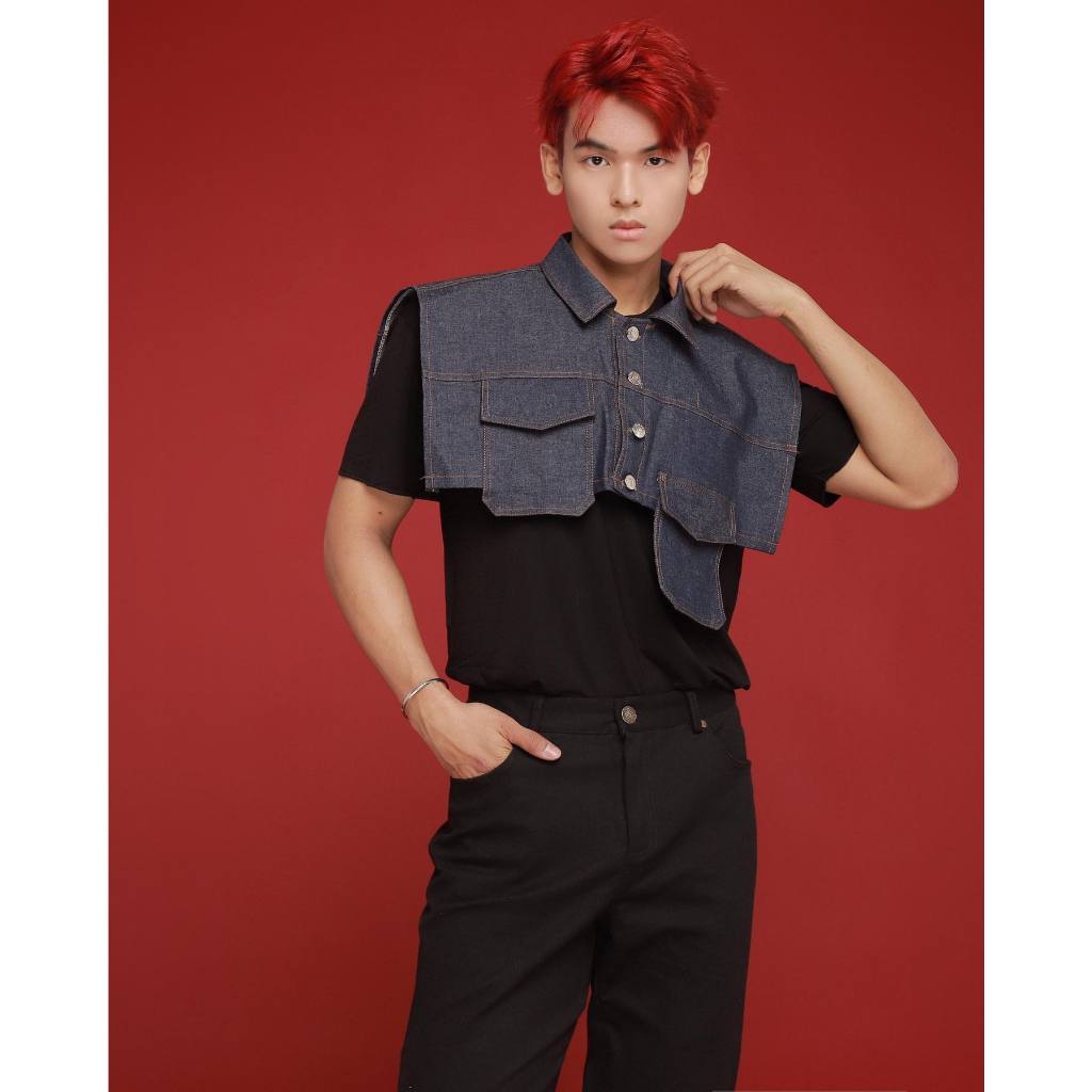 ÁO Gile Jeans Kiểu Mới - Hàng Thiết kế
