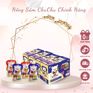 Hồng sâm chuchu tăng cường đề kháng giúp bé hấp thụ tốt hơn, nhằm tăng cân và tăng chiều cao vượt trội