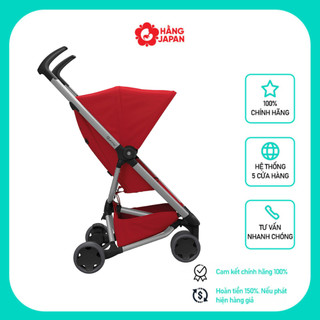 Xe đẩy em bé 2 chiều Quinny Zapp Xtra 2 Úc Red Rumor New Full Box (Màu Đỏ) - Bảo hành chính hãng 1 năm