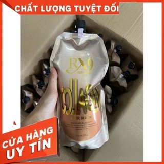 Hấp dầu ,ủ tóc phục hồi tóc khô xơ siêu mềm mượt r9x collagen giá siêu mềm