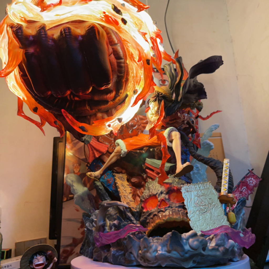 Mô hình luffy gear 3 hàng khủng siêu nét