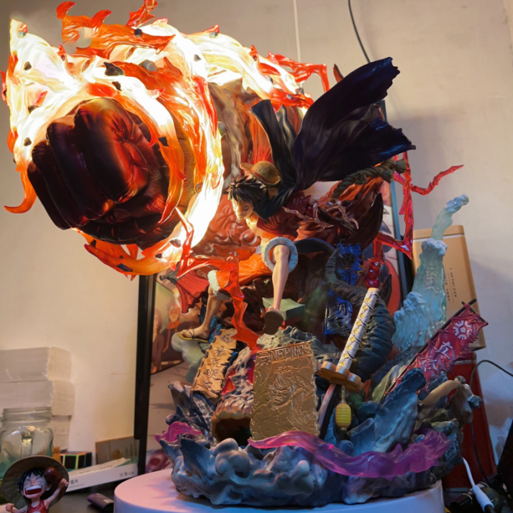 Mô hình luffy gear 3 hàng khủng siêu nét