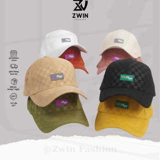 Nón kết ❤️ Mũ lưỡi trai thêu tem Let's Enjoy chất kaki cao cấp form unisex nam nữ N54 - Zwin