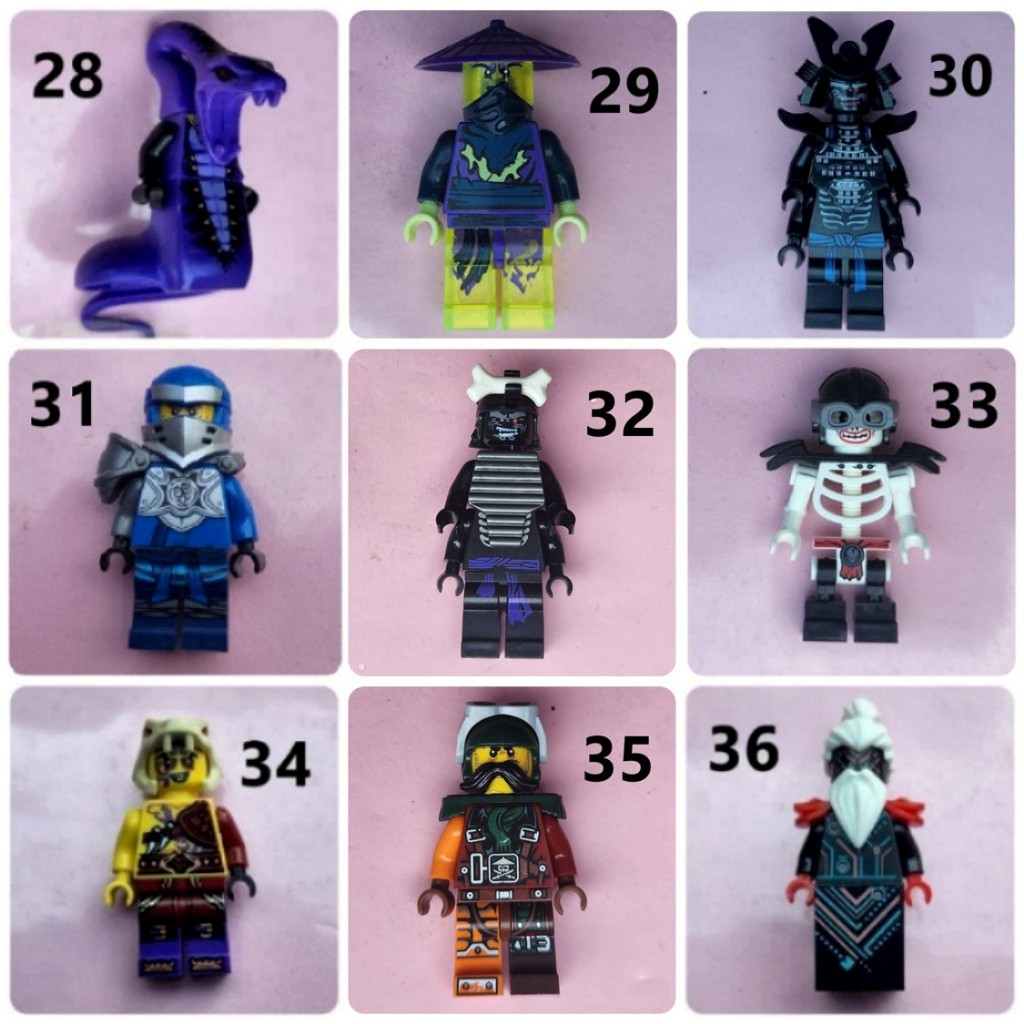 Minifigures Ninjago mẫu 1