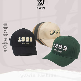 Nón kết ❤️ Mũ lưỡi trai thêu hình chữ 1999 chất kaki cao cấp form unisex nam nữ N72