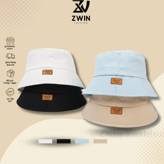 Mũ bucket vành cụp ❤️ Nón tai bèo vành rộng FASHION GLOVES chất kaki xốp cao cấp form unisex nam nữ N86 - Zwin