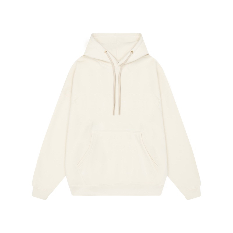HOODIE BOXY BASIC - Áo Hoodie boxy TRƠN