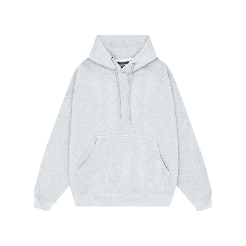 HOODIE BOXY BASIC - Áo Hoodie boxy TRƠN