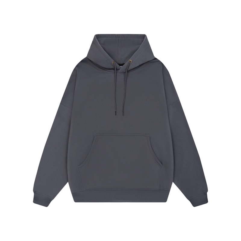 HOODIE BOXY BASIC - Áo Hoodie boxy TRƠN