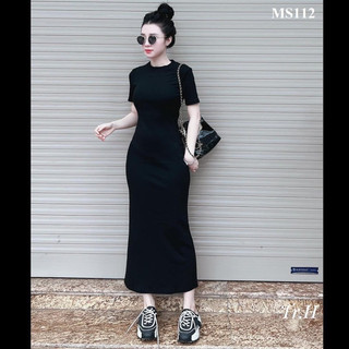 Váy body dài tay lỡ za ra