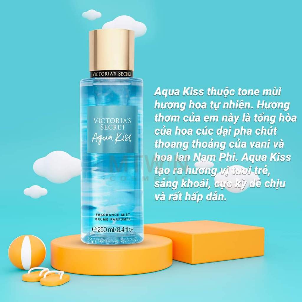 Body mist aqua kiss full