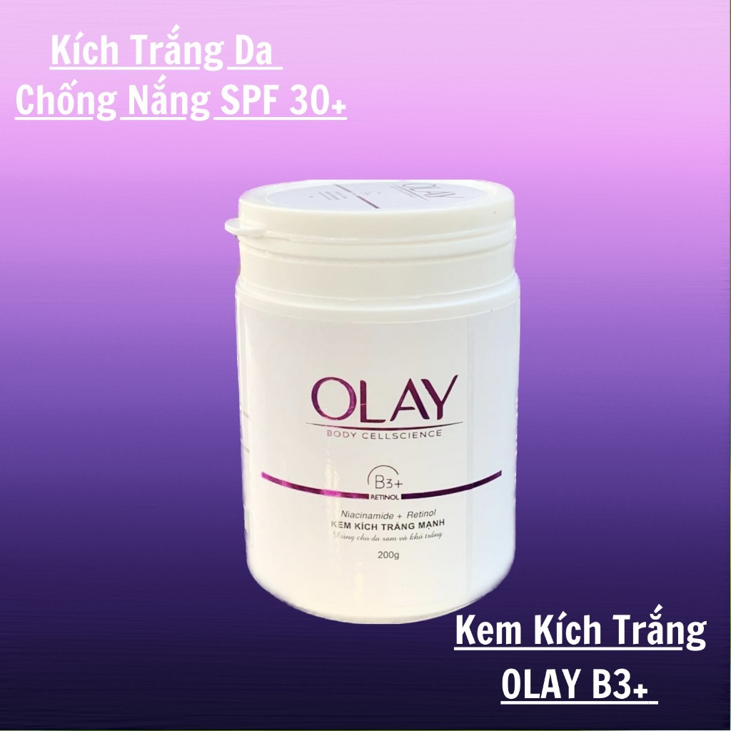 Kem kích siêu trắng dưỡng thâm Olay B3 Retinol + hàng chính hãng