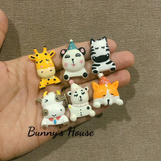 JIBBITZ, STICKER, CHARM ĐỘNG VẬT TRANG TRÍ DÉP SỤC, DÉP CROSS (ĐÃ GỒM NÚT GẮN)