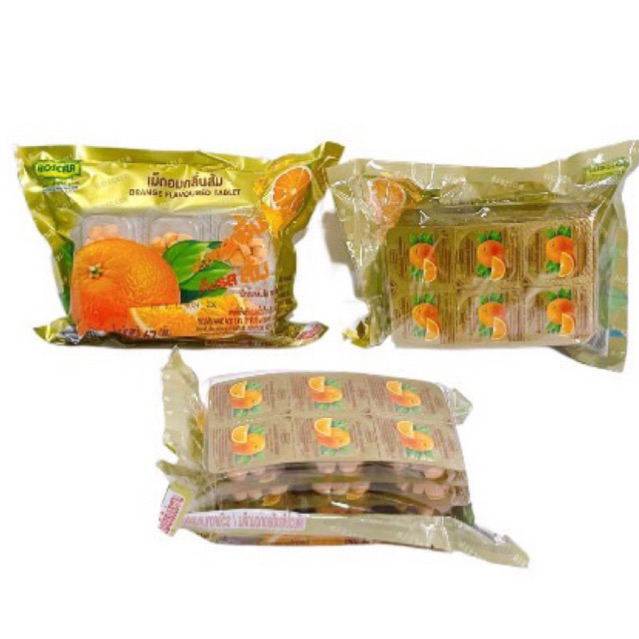 Kẹo C tim Thái Lan vị cam thơm ngon