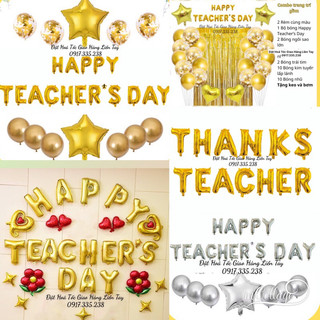 Bóng Happy teachers day kỉ niệm Ngày Nhà Giáo 20/11