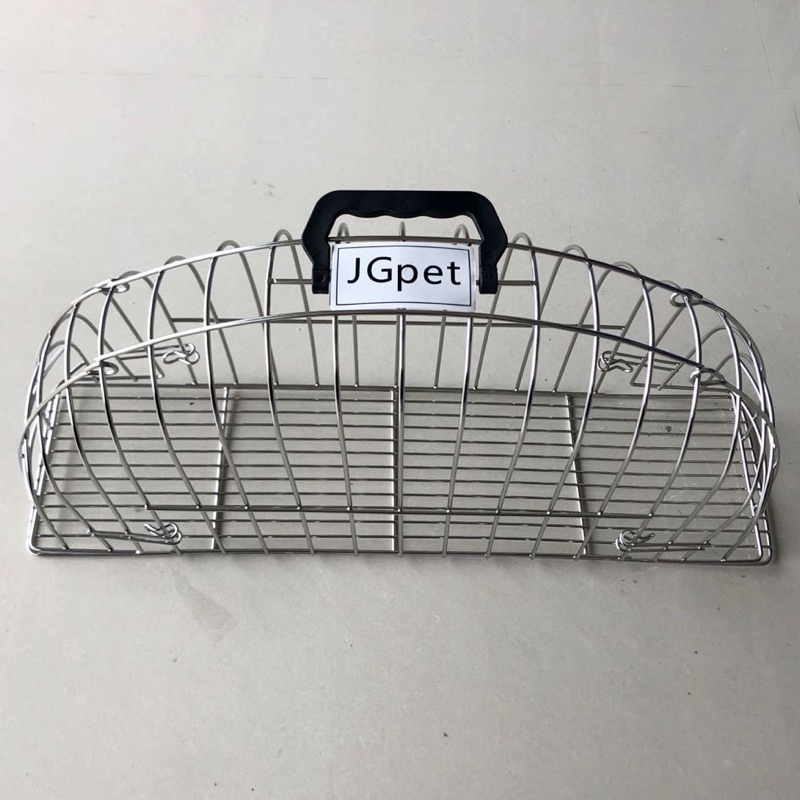 Lồng tắm sấy mèo inox304 JG pet Cao Cấp,Bền,Chắc chắn - myn pet