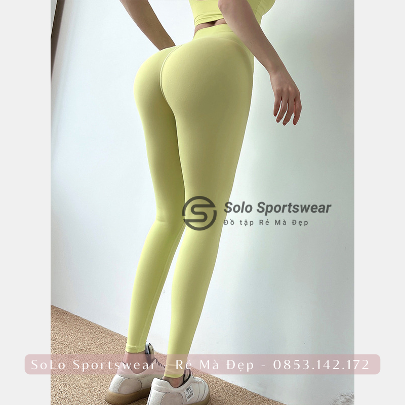 Quần Legging Gym Yoga Cạp Lưng Cao Gen Bụng Nâng Mông Thể Thao Nữ Thun Siêu Mềm Co Giãn Tôn Dáng 𝙎𝙤𝙡𝙤 𝙎𝙥𝙤𝙧𝙩𝙨𝙬𝙚𝙖𝙧 802