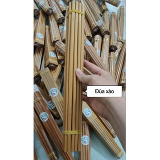 1 đôi Đũa Tre già chuyên xào, nấu dài 38cm