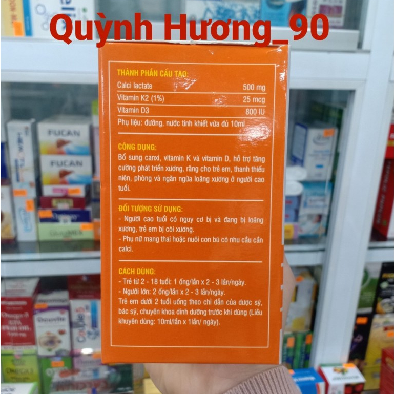 BON-PLUS giúp bổ sung canxi,vitamin K,và D giúp tăng hấp thụ tối đa canxi cho cơ thể
