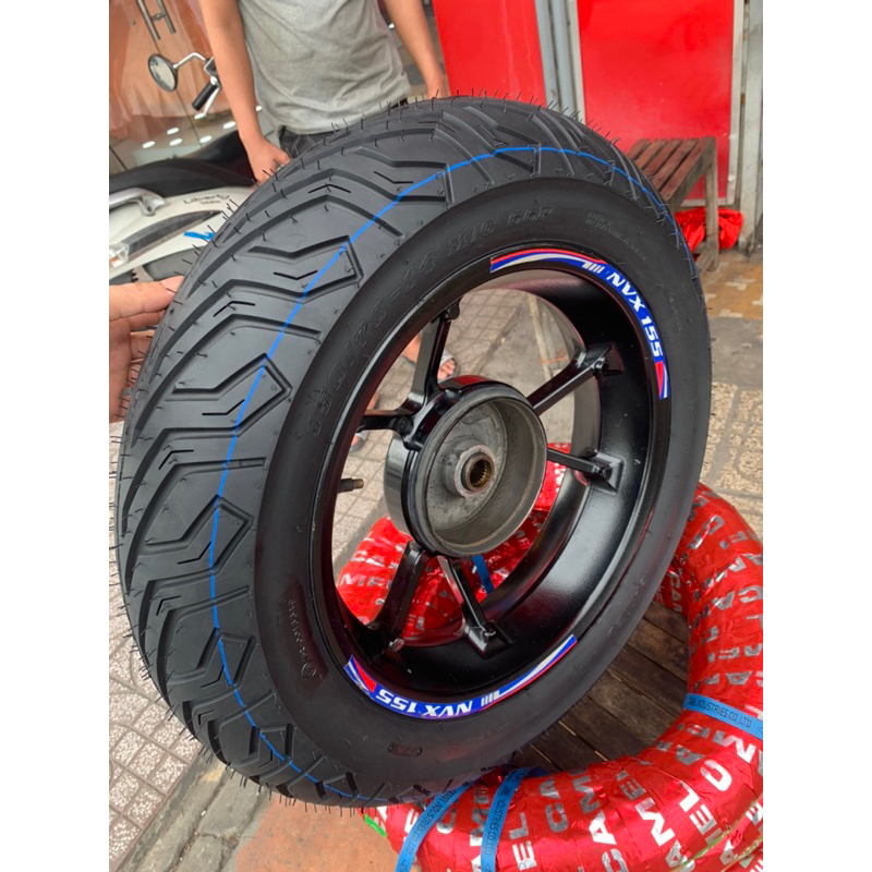 Vỏ lốp sau NVX 140/70-14 Gai City grip Camel Thái