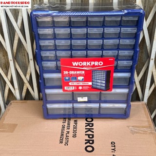 Tủ đựng linh kiện 39 ngăn TACTIX A039 47.5 x 38.5 x 16.2 cm (320636) (hÃNG ĐỔI MODEL WORKPRO WP283010)