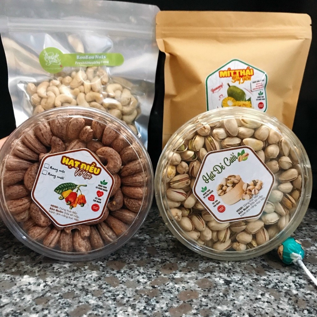 55 Tem Dán Các Loại Khô Gà, Khô Bò, Khô Các loạiMẫu in đẹp , Hàng có sẵn