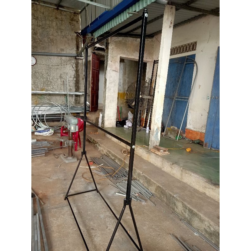 (LOẠI GIÀY) KỆ TREO QUẦN ÁO CAO CẤP CHÂN CHỮ Y,2' TẦNG.BẰNG SẮT SƠN TĨNH ĐIỆN 3 LỚP