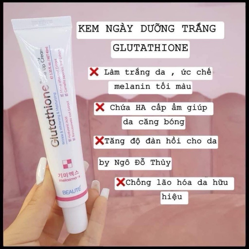 Combo 3 món Kem Trắng da Glutathione, Serum Glutathione trắng da Medi Peel và Kem 7day - QS_COSMETIC