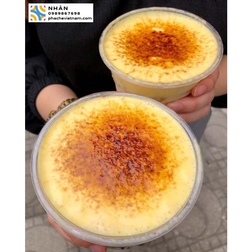 Bột Kem Trứng Cô Gái  - Màu Vàng