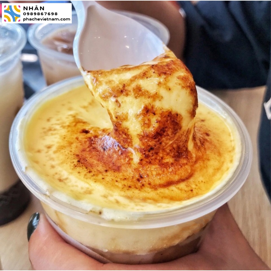 Bột Kem Trứng Cô Gái  - Màu Vàng