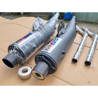 Pô UMA V4 NGẮN Móc Nỉ họng 49 - Tặng Tiêu Cnc, kèm cổ Sirius Wave