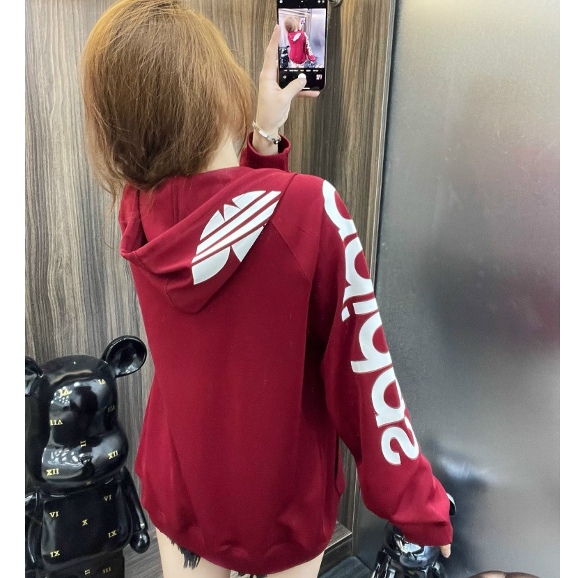 Áo Khoác Hoodie Adidas Form Rộng Chất Nỉ Bông Dày Dặn, Áo Hoodie Nam Nữ Cao Cấp Thời Trang Nam Nữ