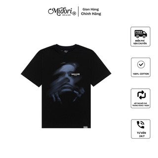Áo thun Unisex form rộng tay lỡ Phông Nam Nữ FACE TRAME | Local Brand Mi Midori