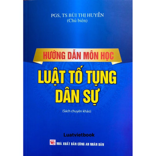 Sách- hướng dẫn môn học luật tố tụng dân sự