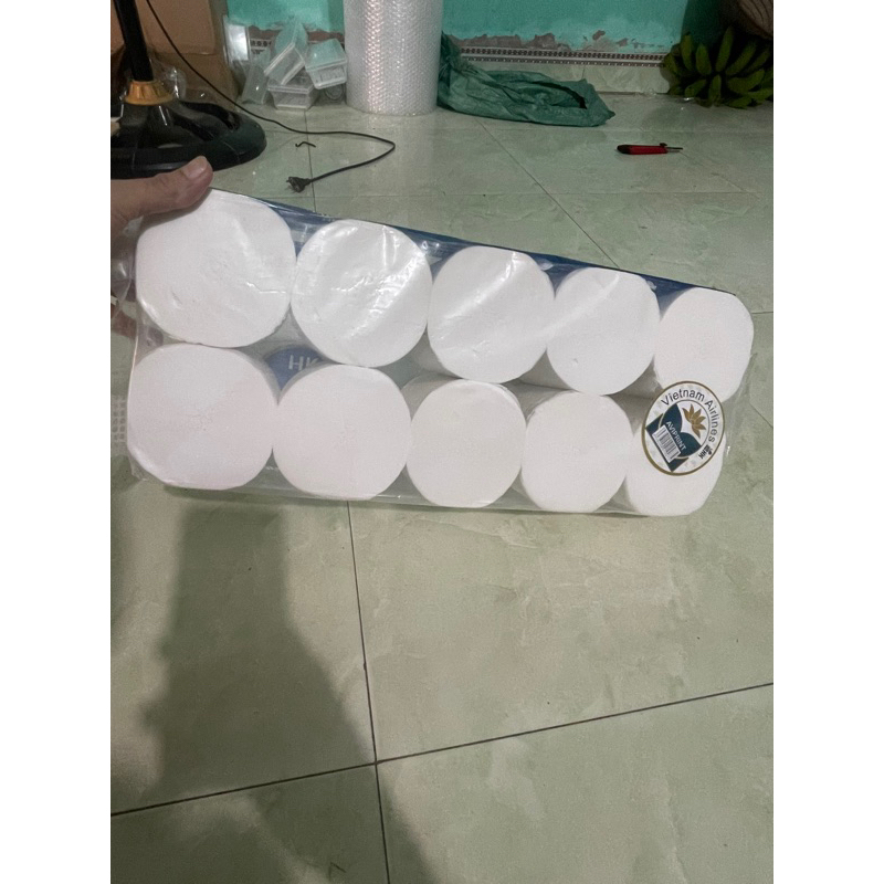 Giấy vệ sinh dai mịn 3 lớp - bịch 1kg