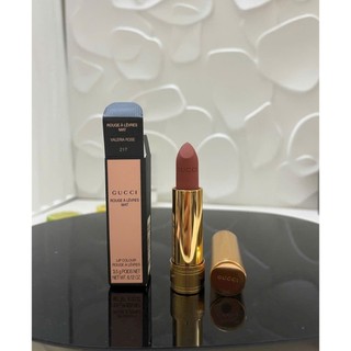Son thỏi lì gucci màu 217 hồng cam đất 3,5g