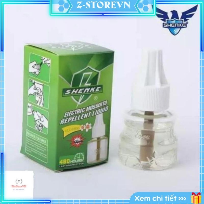 Tinh Dầu Đuổi Muỗi SHENKE - Chiết xuất tự nhiên - An toàn cho bé