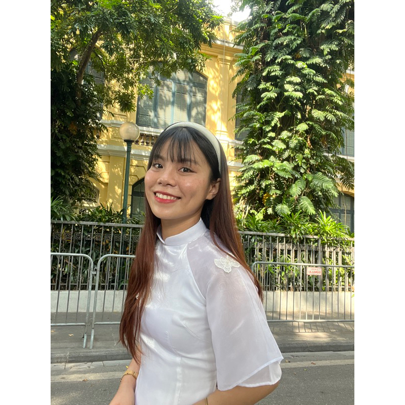 Băng đô cài tóc caro hottrend dành cho cô nàng dịu dàng phong cách mùa thu Hàn Quốc